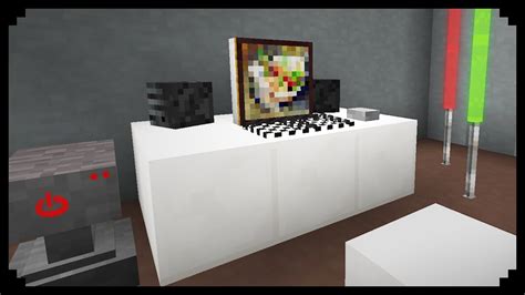 Minecraft How To Make A Gaming Setup Youtube