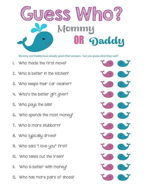 Pintrest Baby Shower Games 100 Free Baby Shower Game Printouts Ideas