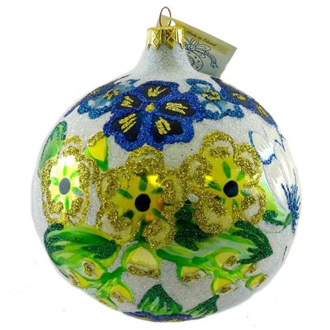 Larry Fraga Sweet Nothings Glass Ornament Christmas Store Christmas Balls First Christmas Red
