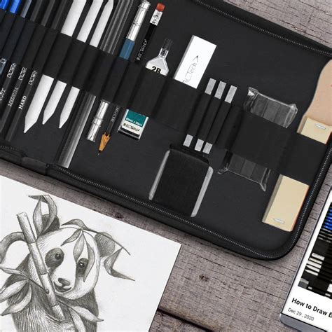 Drawing Pencils 37 Sketching Art Set Shopnil Tech Drawing Pad