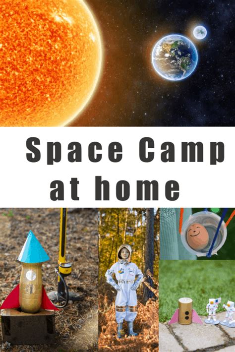 Diy Space Camp Space Science For Kids Space Camp Space Activities