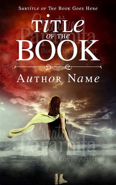 All premade book covers are unique and sold only once. On the beach Premade book cover