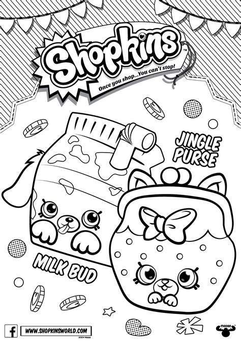 Shopkins World Coloring Pages At Free Printable