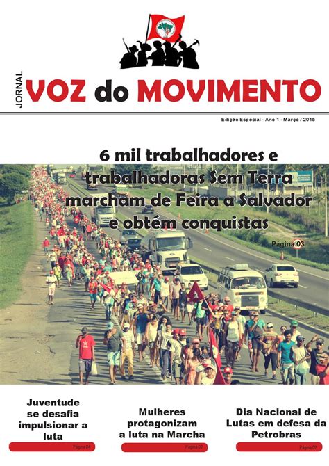 jornal voz do movimento by comunicação mst issuu