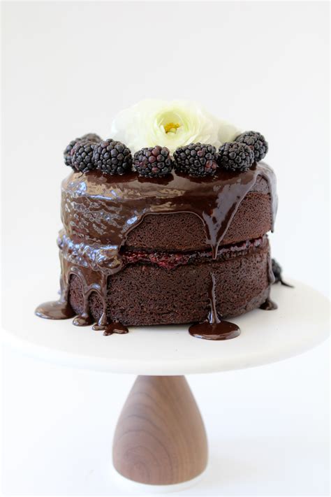 Since no sugar has been added to it, unsweetened chocolate it has a strong, bitter taste that is used in cooking and baking but is never eaten out of hand. Blackberry + Chocolate Ganache Cake - the Whole Smiths