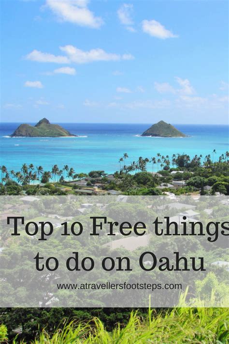 Top 10 Free Things To Do On Oahu Hawaii Hawaii Things To Do Free