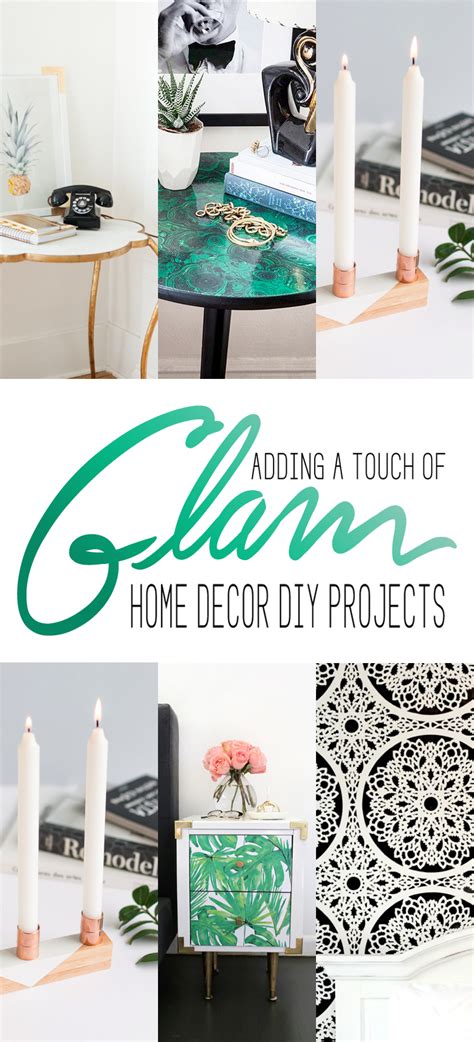 Touch Of Glam Home Decor Diy Projects The Cottage Market