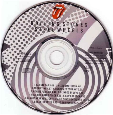 Musicotherapia The Rolling Stones Steel Wheels 1989