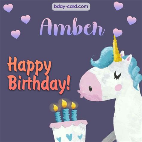 Birthday Images For Amber 💐 — Free Happy Bday Pictures And Photos