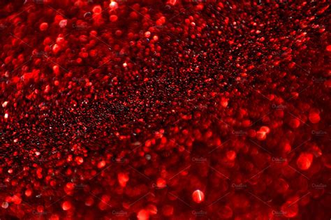 Red Glitter Background ~ Abstract Photos ~ Creative Market