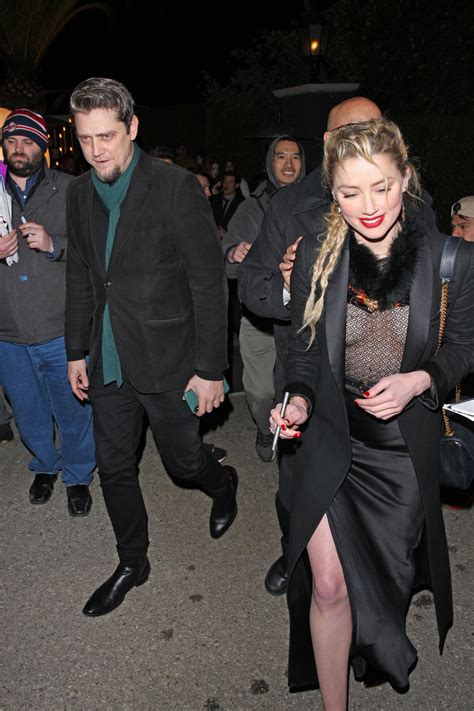 Amber Heard Arrives At Wme Pre Oscar Party In Los Angeles 02222019
