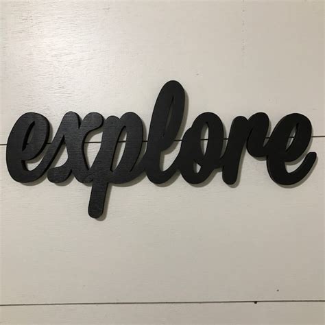 Explore Sign Etsy