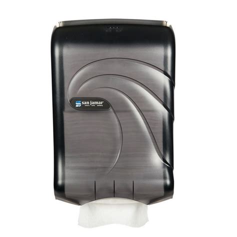 San Jamar T1790tbk Ultrafold Black Pearl Paper Towel Dispenser