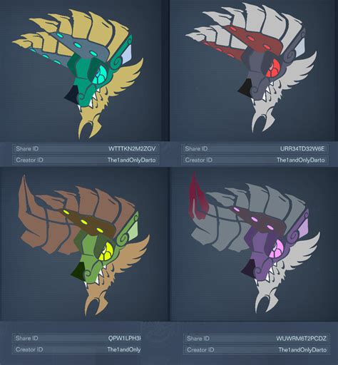 Made Some More Ac6 Decals This Time For Zinogre And His Relatives