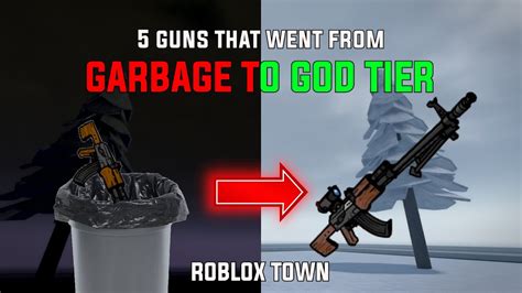 Best Guns After Debug Rebalance Roblox Town Debug Youtube