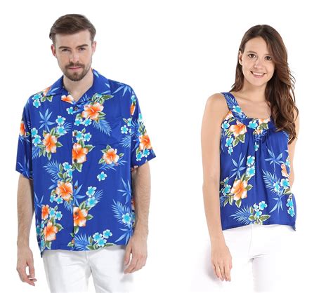 Hawaii Hangover Couple Matching Hawaiian Luau Outfit Aloha Shirt And