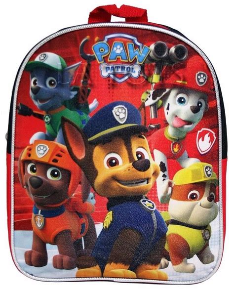 Nickelodeon Paw Patrol 10 11 Small Toddler School Backpack Book Bag