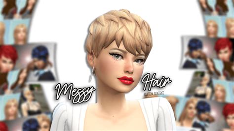The Ultimate Messy Hair Cc For Your Males And Females — Snootysims