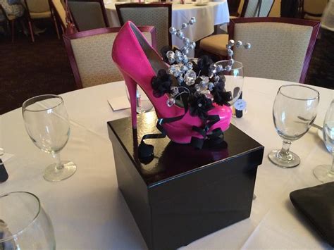 High Heel Centerpieces Made These For My Sisters Wedding Shower