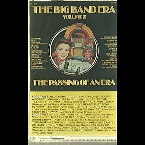 Various Various The Big Band Era Volume Ii Cassette Nm Canada Mac
