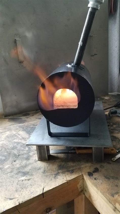 My New Forge Gas Forges I Forge Iron