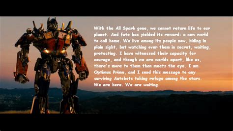 Transformers Optimus Prime Quotes Quotesgram