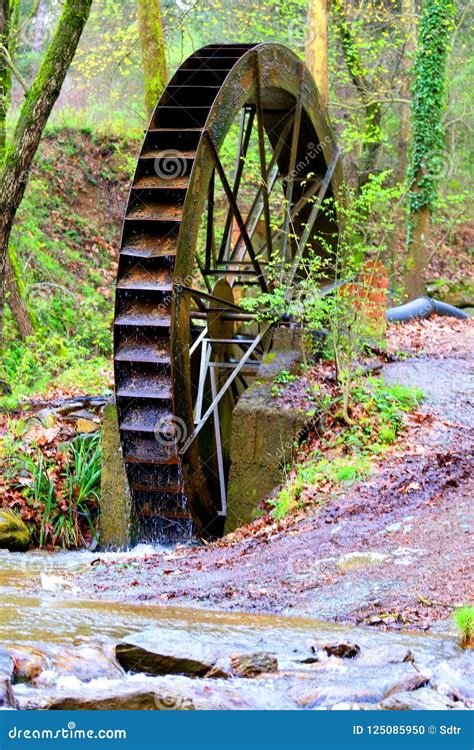 Old Water Mill In Nature Stock Photo Image Of Building 125085950