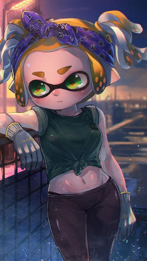 Inkling Splatoon And More Drawn By Kashu Hizake Danbooru