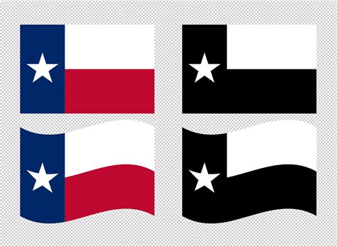 Texas Flag Svg Vector Clip Art Archivos De Corte Para Etsy