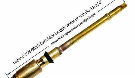 Legend 108-908A 11-3/4” Replacement Cartridge Fits Improved Flow 8