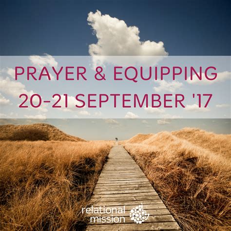 Booking For Prayer And Equipping Now Open — Relational Mission