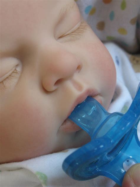 Sale Open Mouth Reborn Baby Boy Takes A Full Pacifier