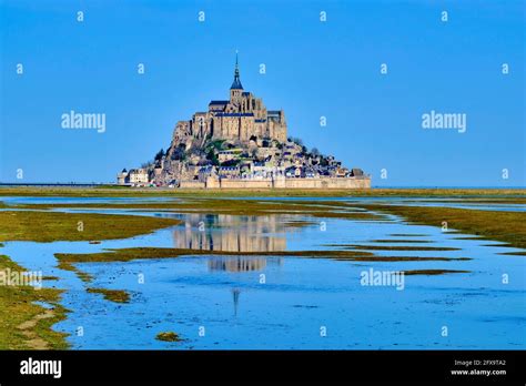 Frankreich Normandie Departement Manche Bucht Von Mont Saint Michel