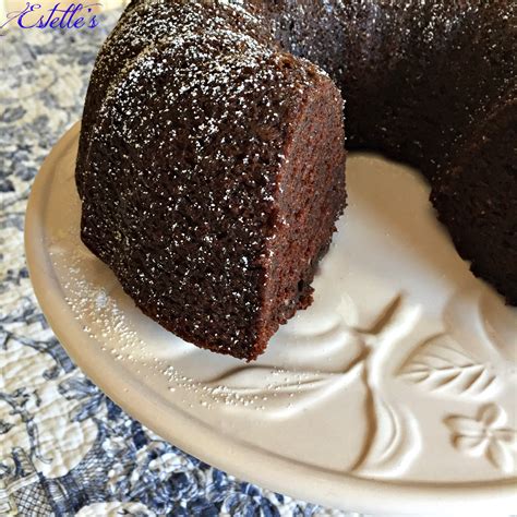 Cocoa powder, canola oil, all purpose flour, granulated sugar and 15 more. Estelle's: HERSHEY'S COCOA BUNDT CAKE