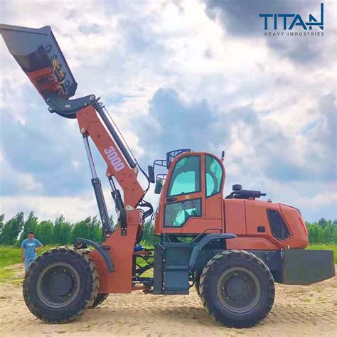 Hydraulic Torque Converter UL Approved TITAN Nude In Container Backhoe