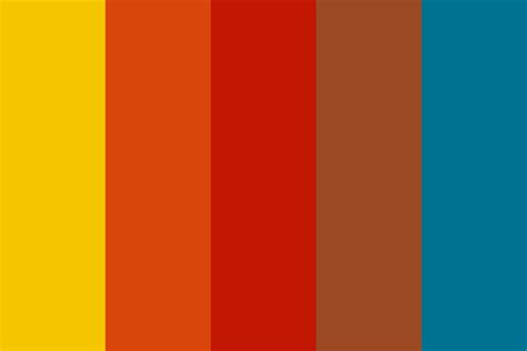 These 70s Color Palette