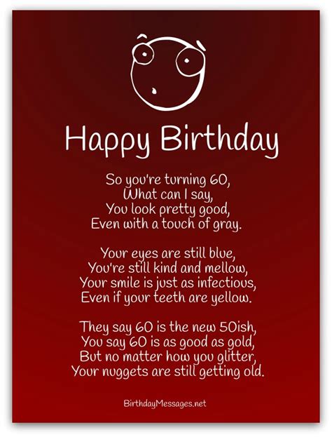 Happy Birthday Friend Poem Funny