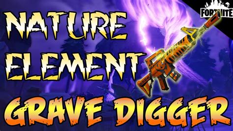 Fortnite Nature Element Grave Digger Save The World Gameplay