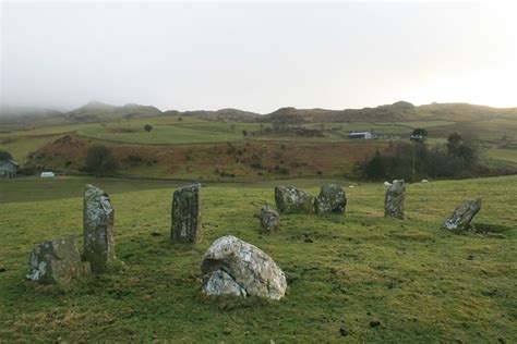 Arthog Standing Stones Stone Circle The Megalithic Portal And