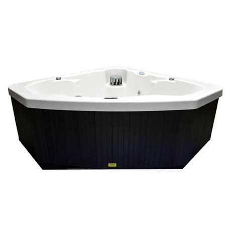 Home And Garden Spas 3 Person 14 Jet Corner Hot Tub Spa With Led