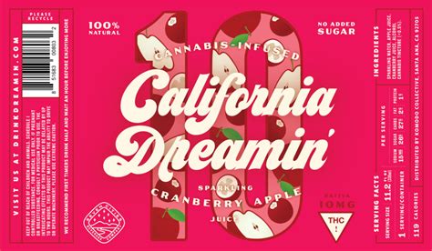 California Dreamin Branding And Package Design By Codo Design Grits
