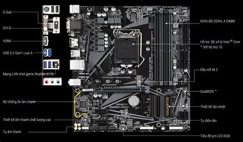 Mainboard Gigabyte B460m Ds3h