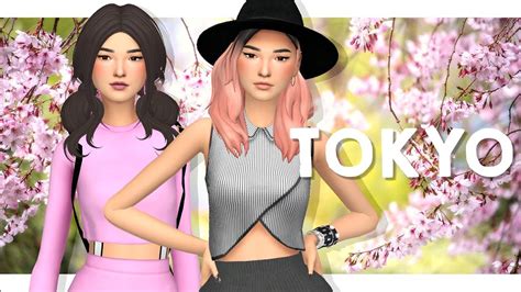 Tokyo Fashion Sims 4 Create A Sim Youtube