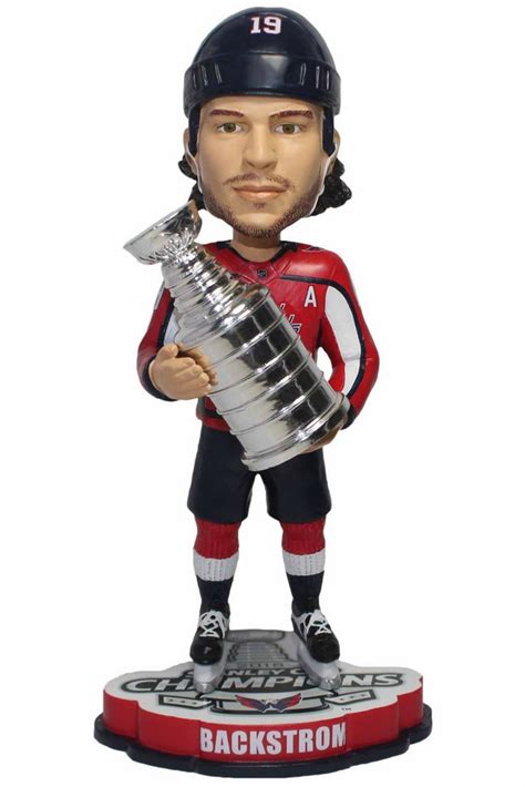 Washington Capitals 2018 Stanley Cup Champions Bobbleheads Stanley