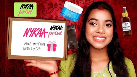 Nykaa Haul 2023nykaa Prive Birthday Tnykaa Free T Youtube