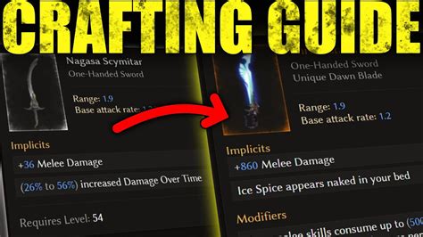 The Ultimate Last Epoch Crafting Guide Youtube
