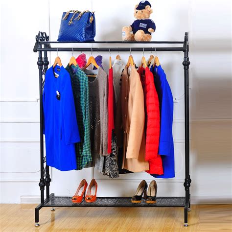 While there are some that are expandable and will fold. American Iron clothing rack clothing store display racks ...