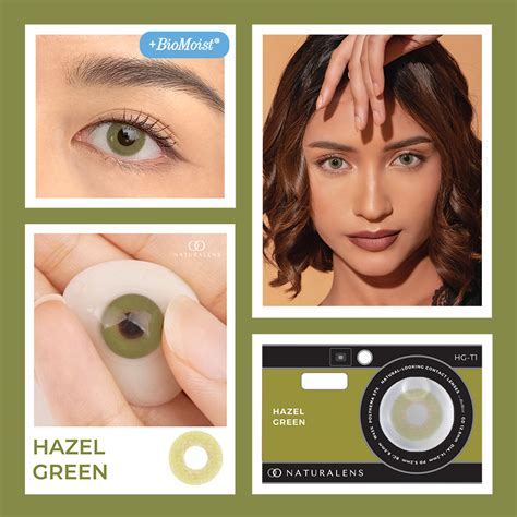 Jual Naturalens Hazel Green Softlens Biomoist 0 Sd 10 Contact Lens