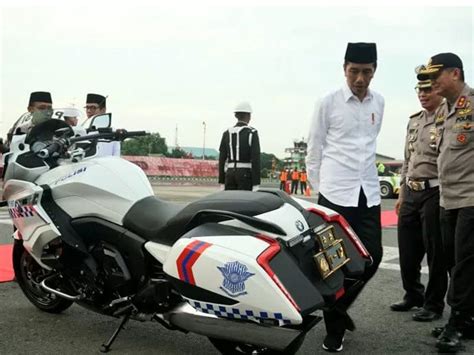 Spesifikasi Moge Polisi Jateng Curi Perhatian Jokowi Tagar
