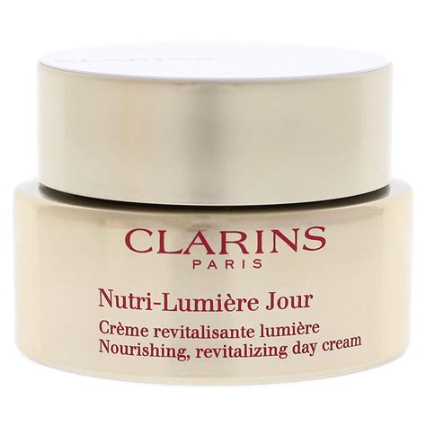 clarins nutri lumière day cream anti aging moisturizer restores radiance and